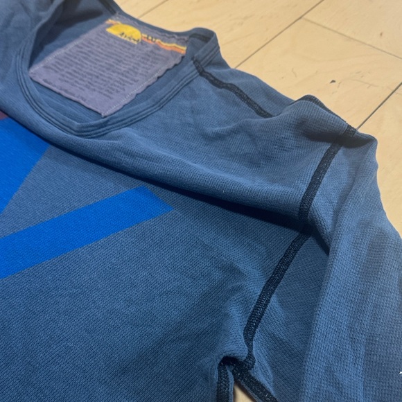 Aviator Nation Logo Long Sleeve charcole thermal XXL (wears like a L) - Picture 5 of 8